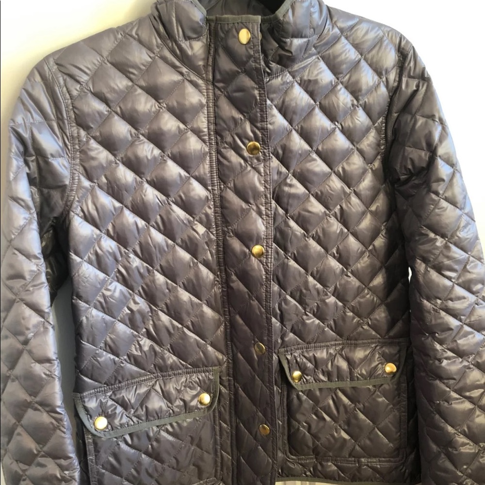 J crew puffer coat
